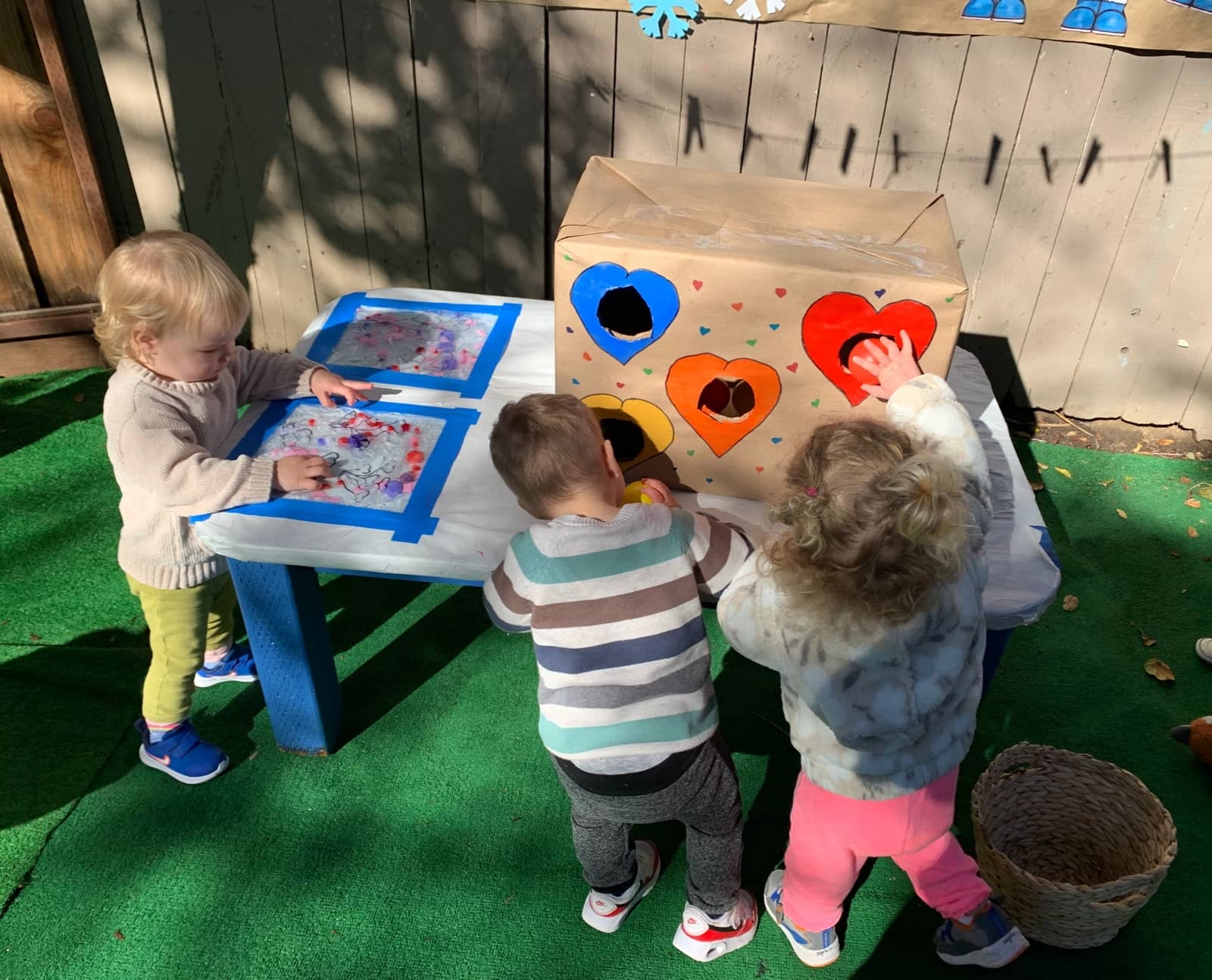 children playing